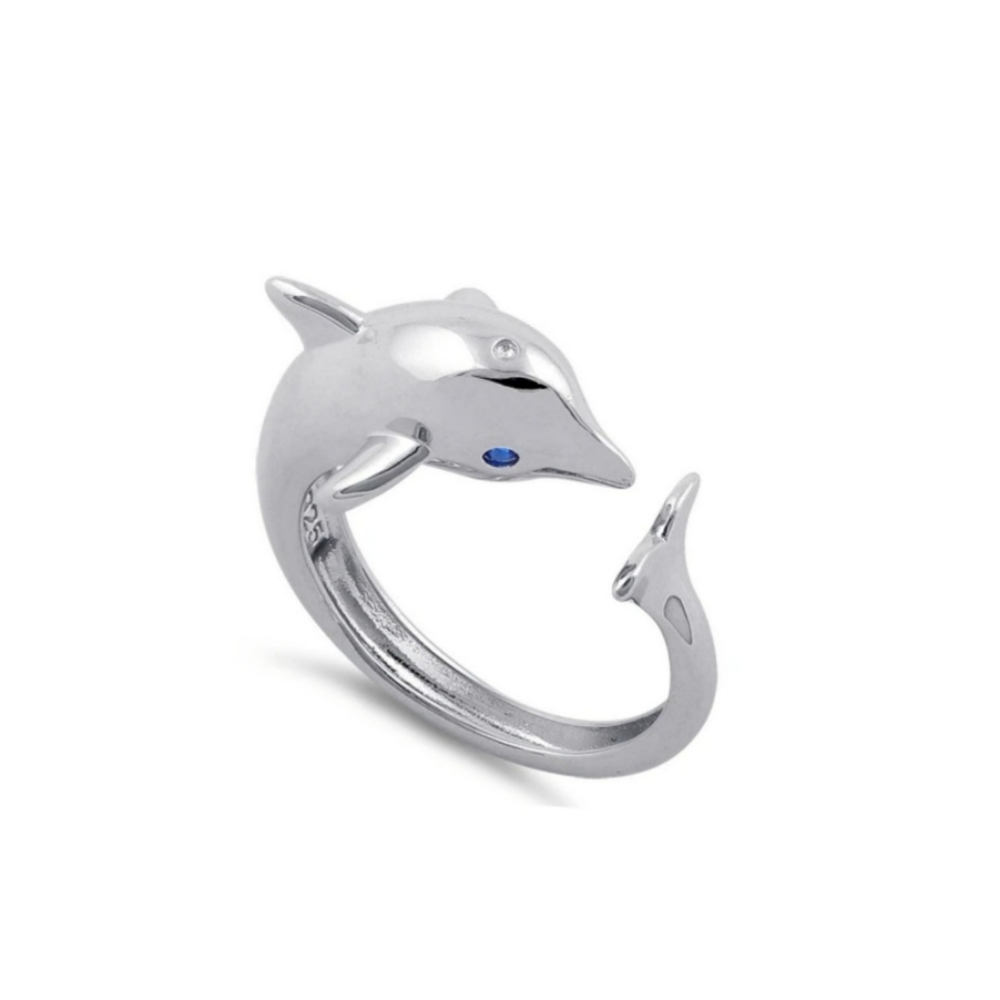 🥰 ADJUSTABLE DOLPHIN RING - Picture 2 of 16